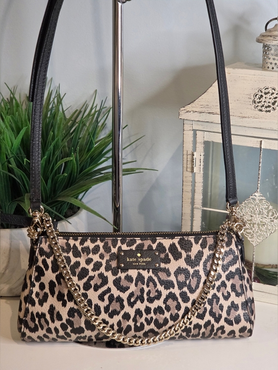 kate spade Handbags - Kate Spade New York Grove Street Leopard Jane Crossbody Bag